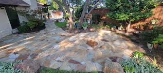 Flagstone Installation project 8 in Southlake