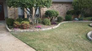Flower Bed Edging project 7 in Southlake